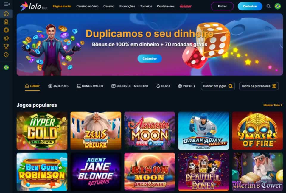 Experimente jogar slots online de todas as áreas apenas no nosso bet365.comhttps circo las vegas !