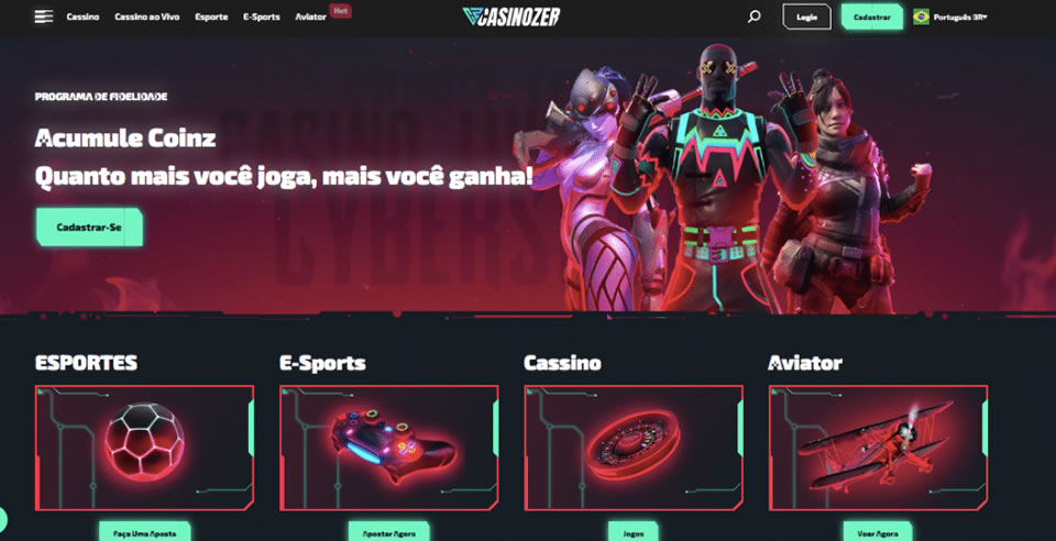 Na interface da página do jogo, clique no botão